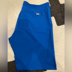 Brand New Women’s Fig Scrub Pants Livingston Size XL Royal Blue
